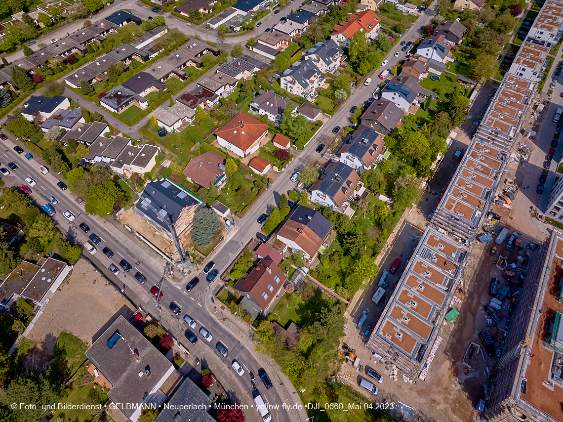 04.05.2023 - Luftbilder vom Haus für Kinder in Neuperlach
